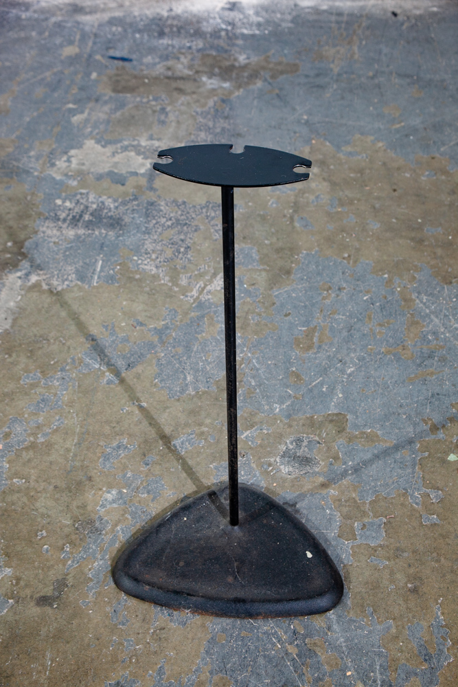 Mid Century Modern Fire Tools Metal Brass Pilgrim Seymour Preway Set Stand Gold - Image 6