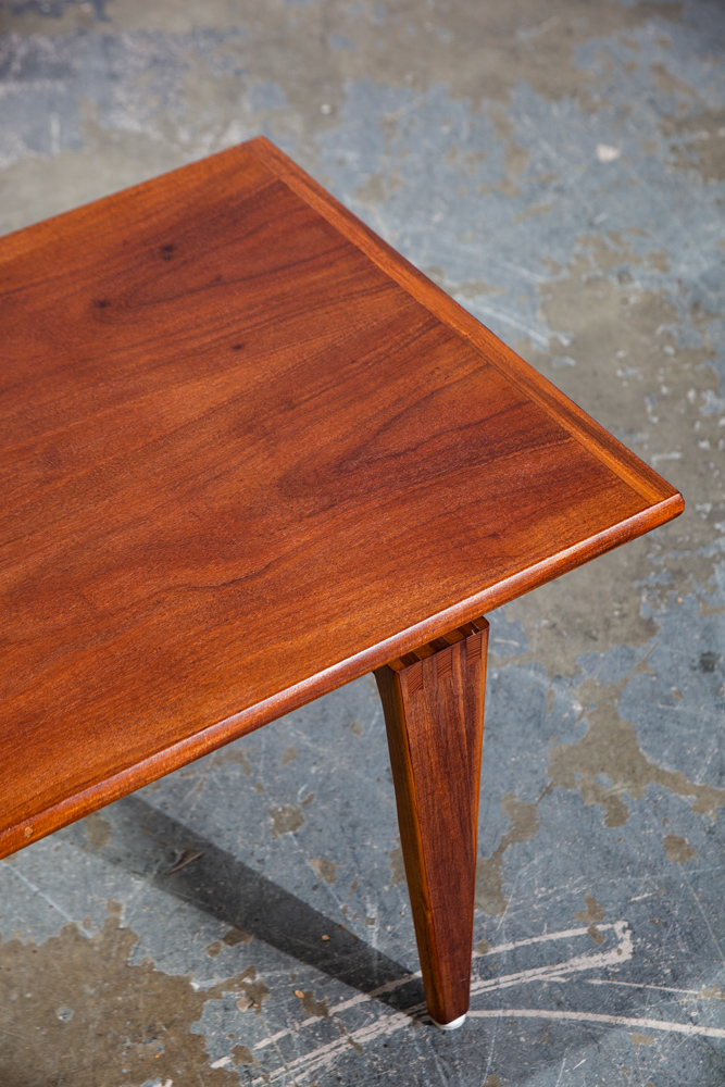 Mid Century Modern End Table Side Nightstand Teak Stanley Restored Vintage Mcm - Image 10