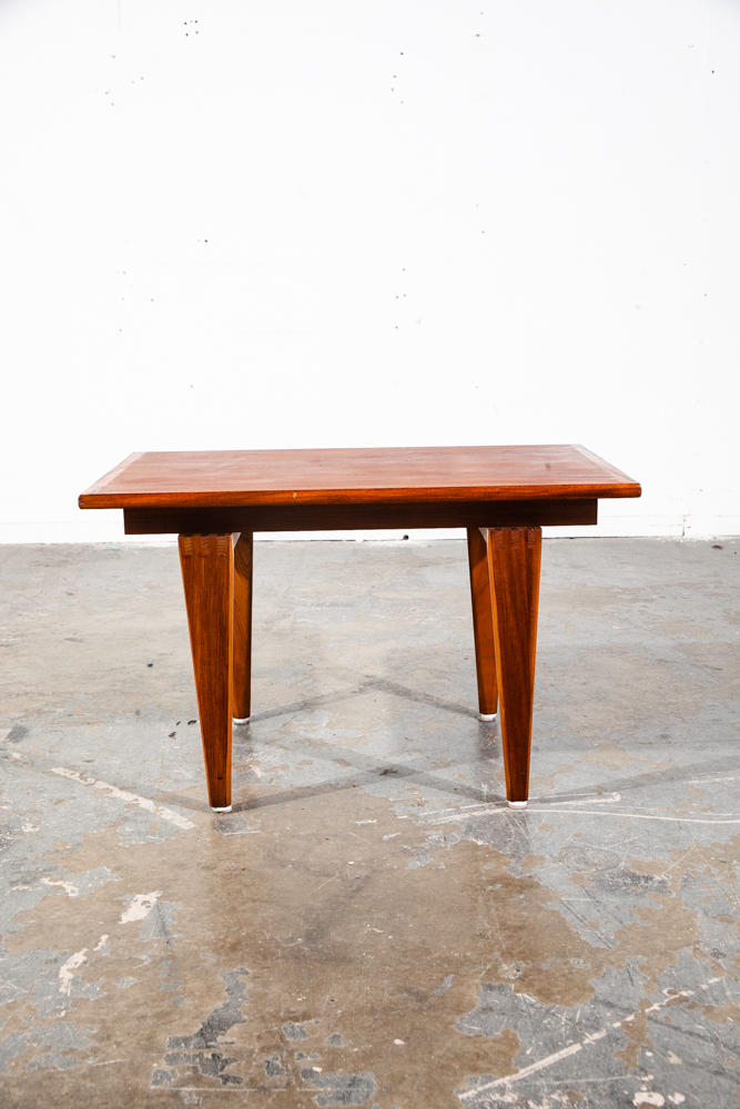 Mid Century Modern End Table Side Nightstand Teak Stanley Restored Vintage Mcm - Image 3