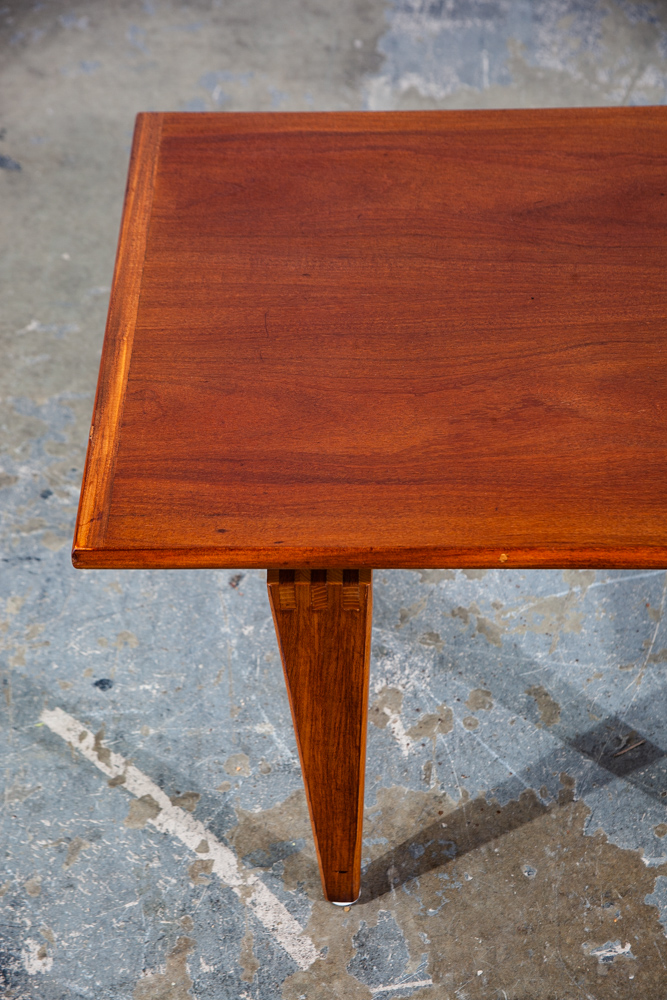 Mid Century Modern End Table Side Nightstand Teak Stanley Restored Vintage Mcm - Image 9