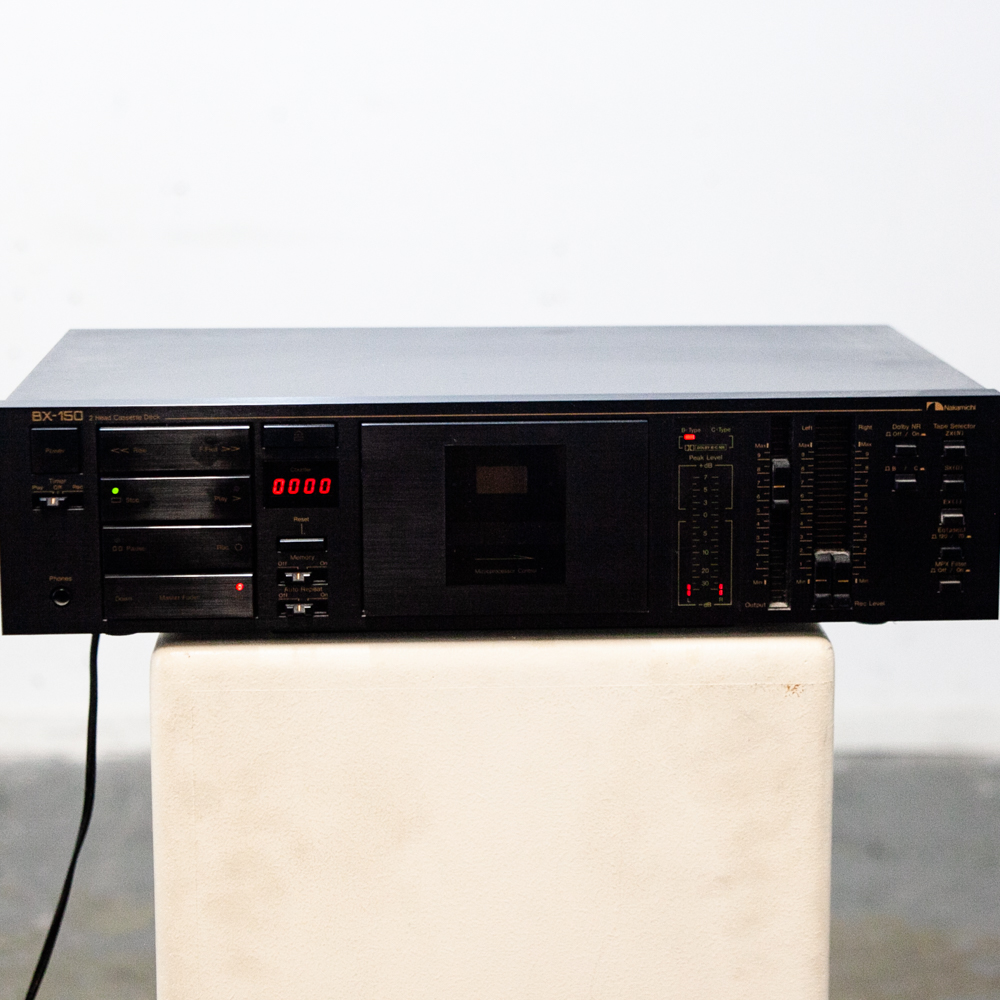 Vintage Nakamichi BX-150 2 Head Cassette Tape Player Recorder Deck Works Tested - Image 4