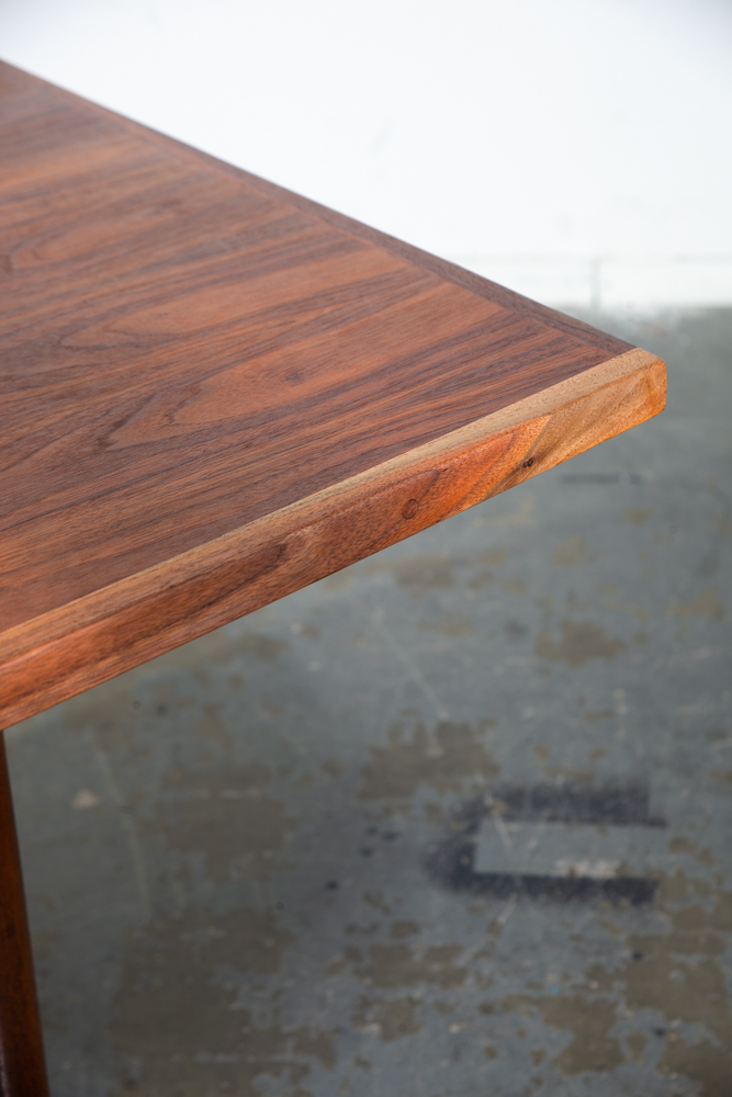 Mid Century Modern Conference Table Walnut Dining 96 in. Large Sligh Lowry Mcm Vintage Denmark - Image 5