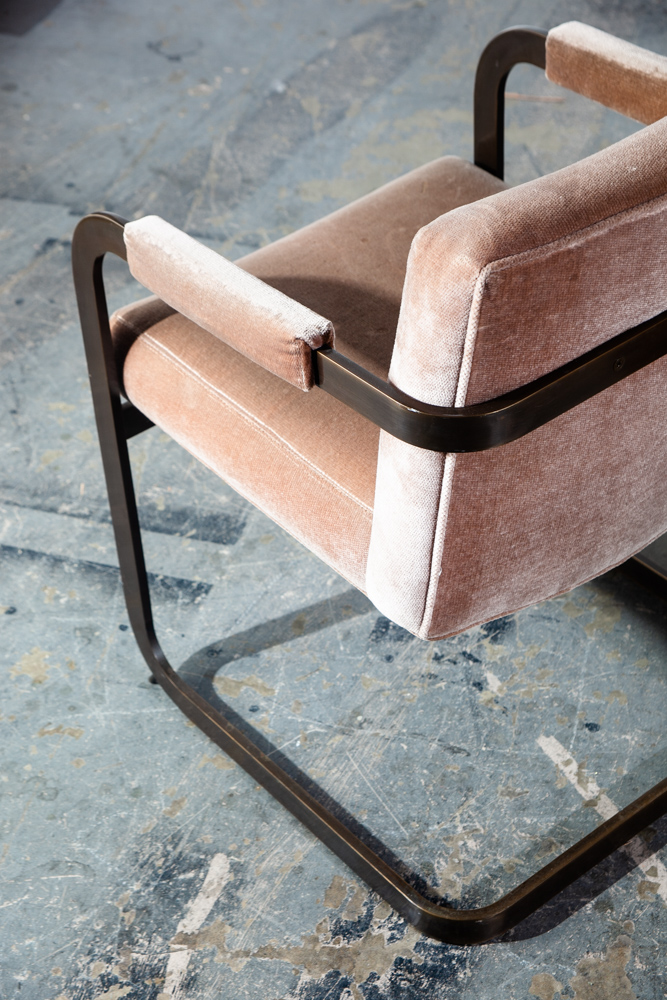 Mid Century Modern Lounge Chairs Cantilever Armchair Milo Baughman Thayer Coggin Vintage Set of Two Danish Mcm Denmark - Image 5