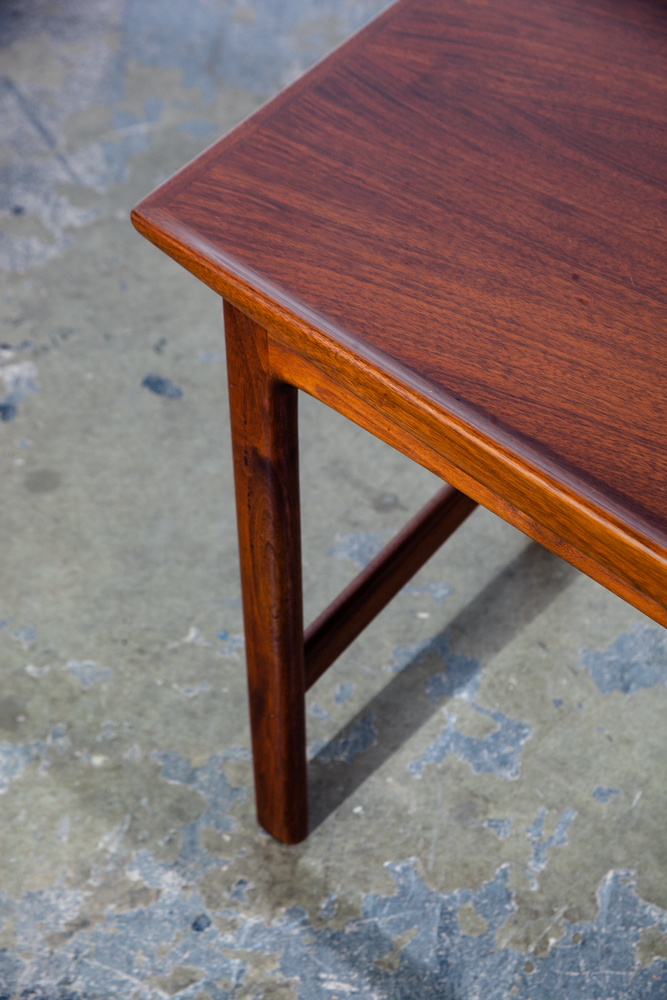 Mid Century Danish Modern Vintage Side Table End Nightstand Dux Folke Ohlsson Wedge Mcm - Image 10