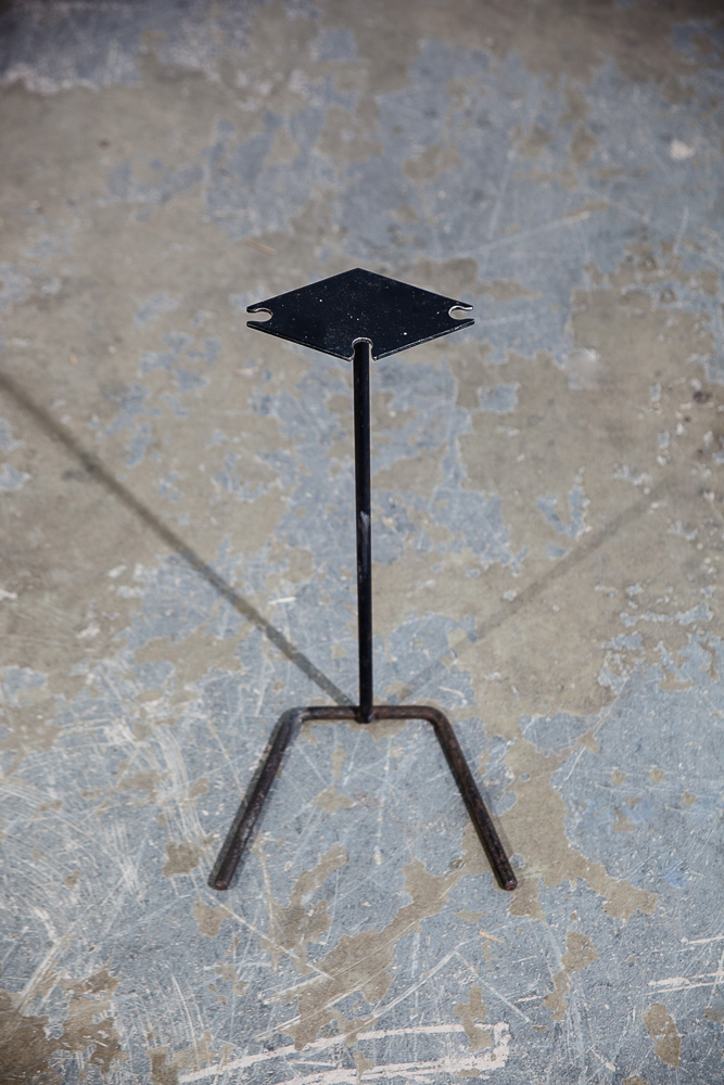 Mid Century Modern Fire Tools Metal Brass Pilgrim Seymour Preway Set Stand Gold - Image 7