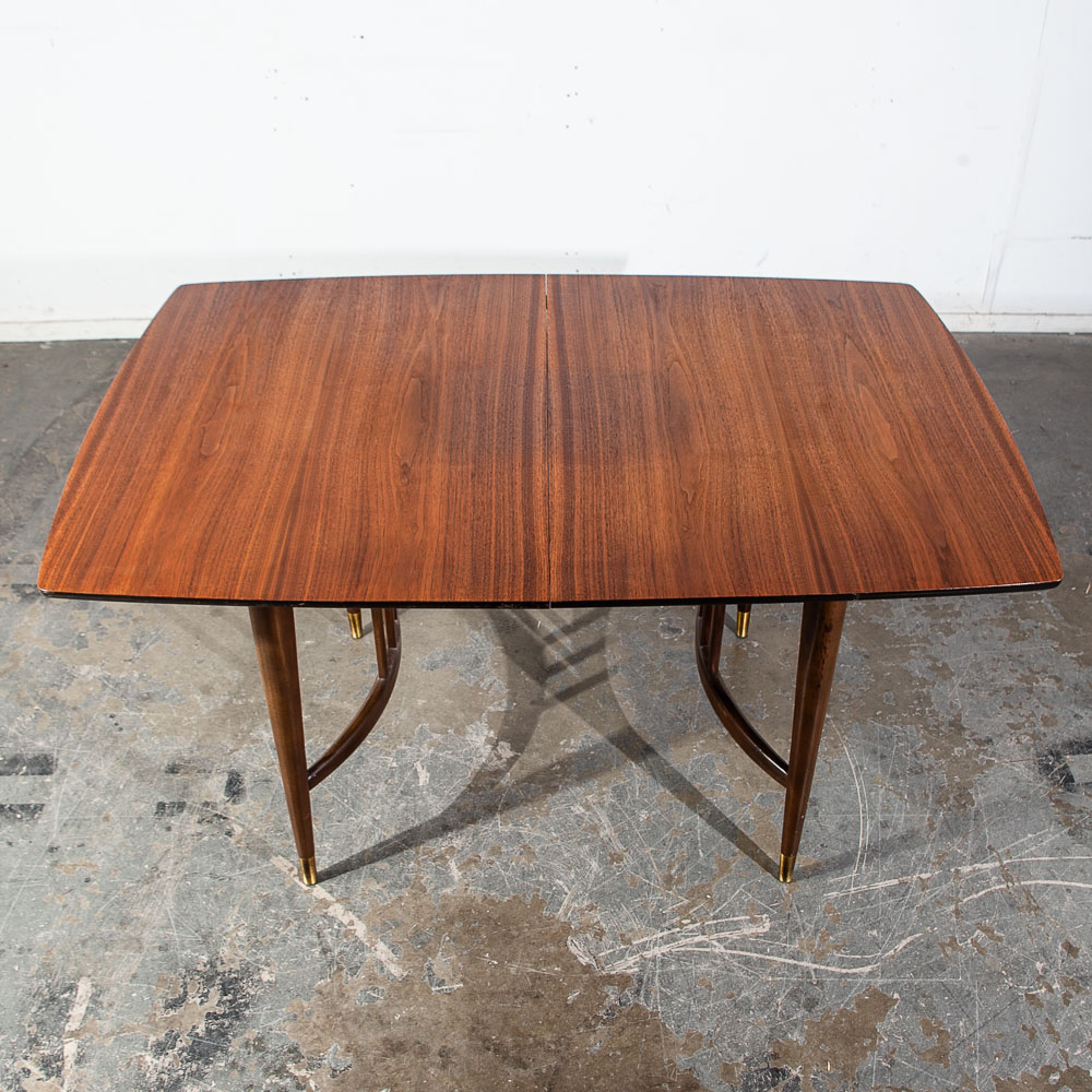 Mid Century Danish Modern Dining Table Extension Rosewood Niels O.Moller Gudme. - Image 3