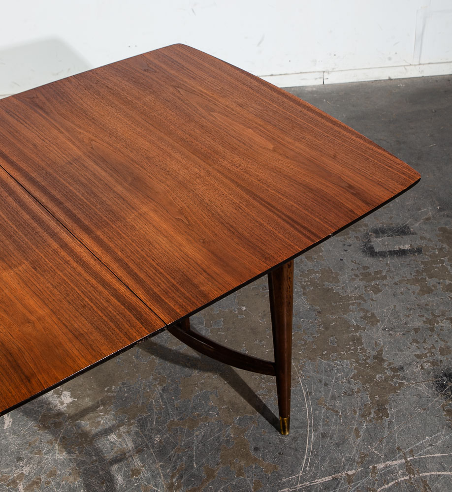 Mid Century Danish Modern Dining Table Extension Rosewood Niels O.Moller Gudme. - Image 10