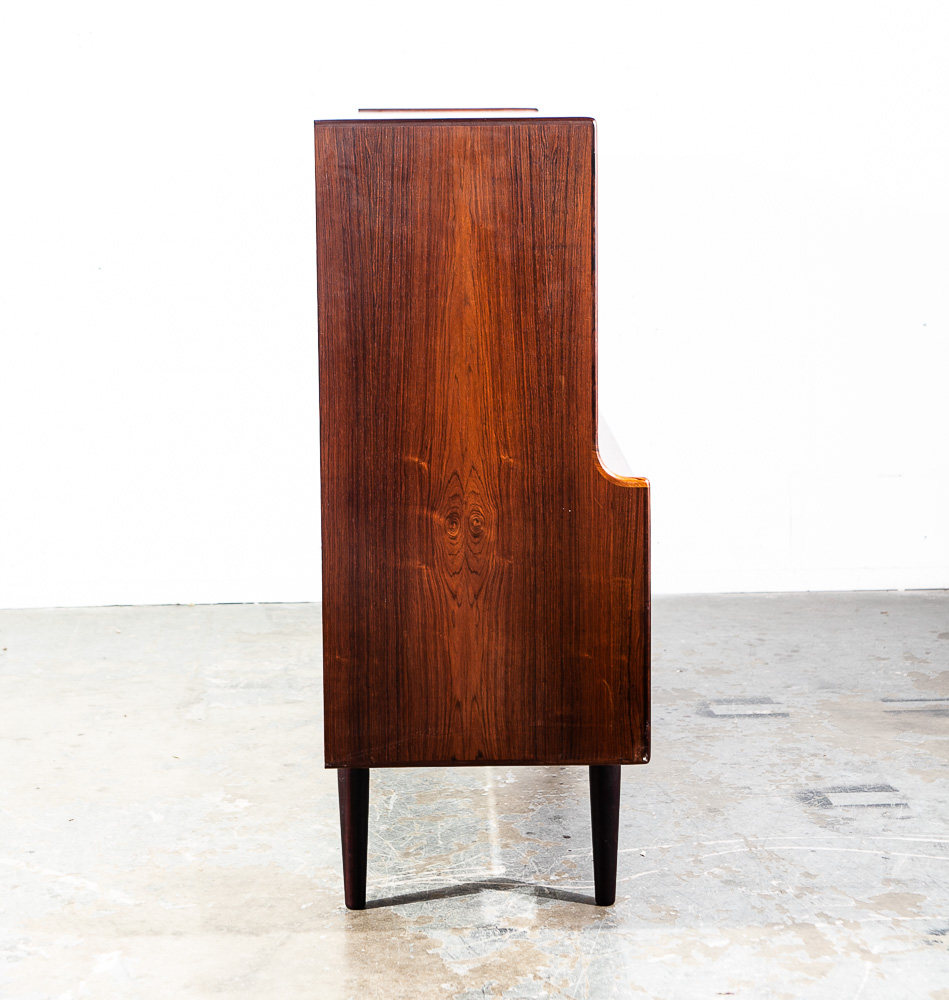 Mid Century Danish Modern Credenza Sideboard Brazilian Rosewood Large Denmark NM - Image 6