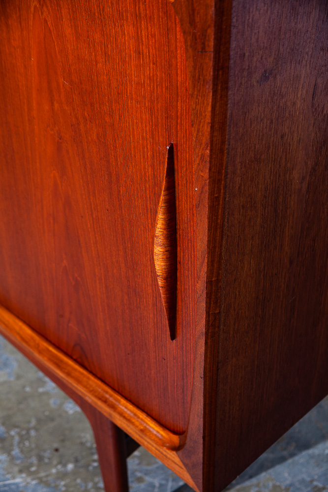Mid Century Danish Modern Credenza Brazilian Rosewood Sideboard Large Cabinet NM - Image 12