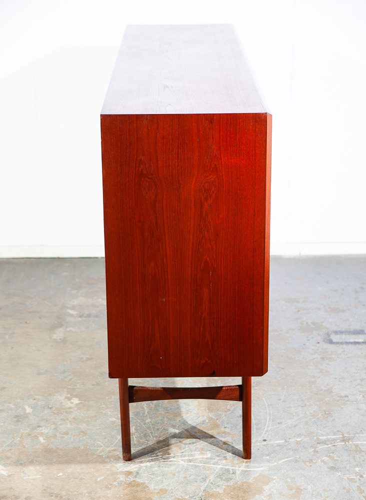 Mid Century Danish Modern Credenza Brazilian Rosewood Sideboard Large Cabinet NM - Image 3