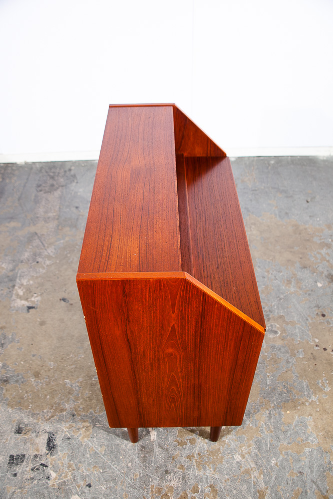 Mid Century Danish Modern Secretary Desk Bureau Denmark Vintage Drawers Vanity - Image 6
