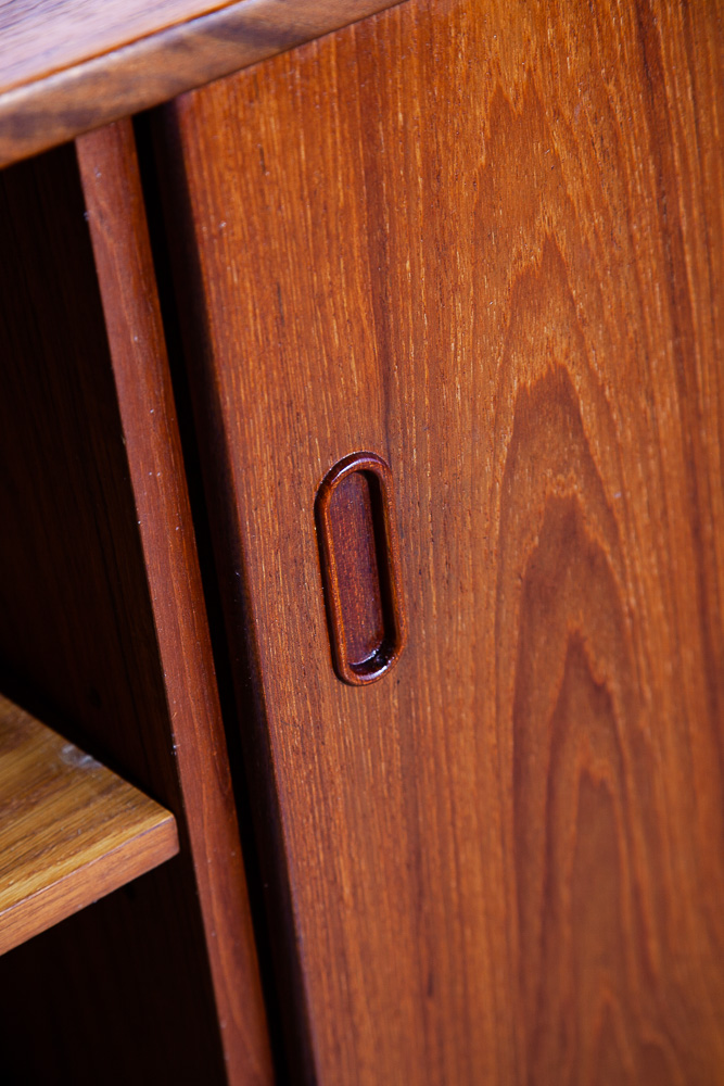 Mid Century Danish Modern Credenza Sideboard Teak Floating Iversen Olsen Drawers - Image 12