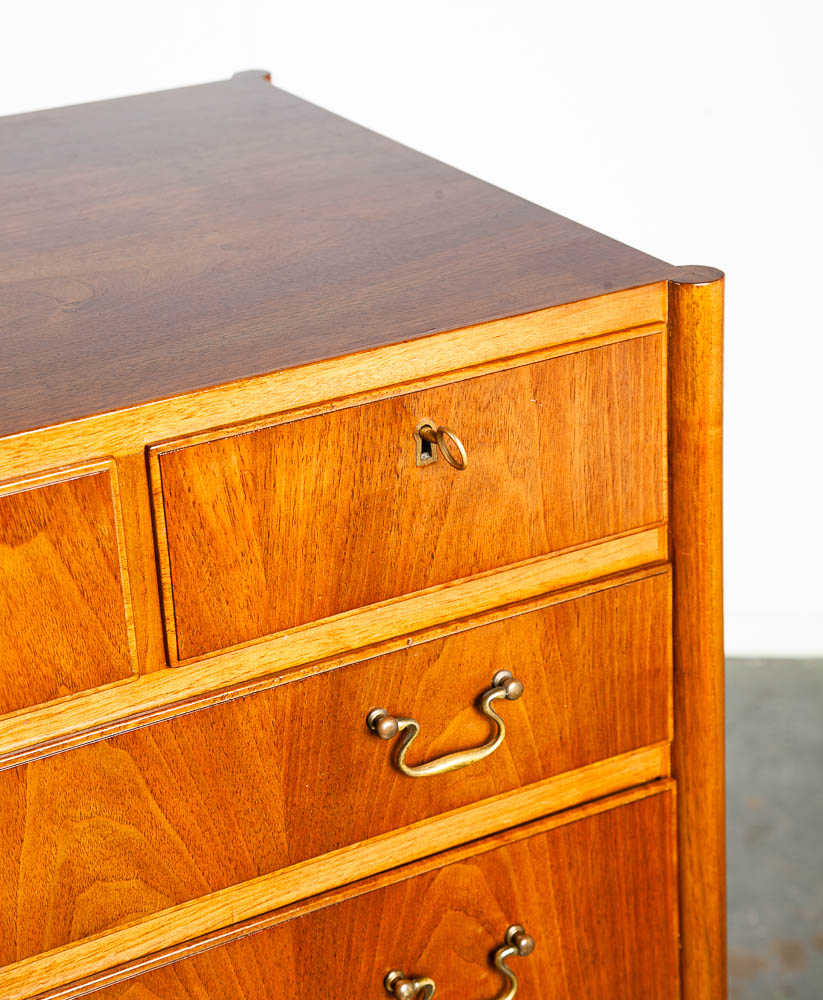 Mid Century Danish Modern Dresser Highboy Teak Wood Denmark 8 Drawer Custom Mcm - Image 11