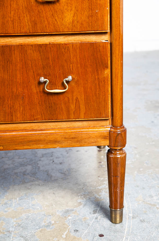 Mid Century Danish Modern Dresser Highboy Teak Wood Denmark 8 Drawer Custom Mcm - Image 12
