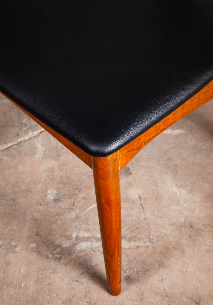 Mid Century Danish Modern Dining Chair Side Johannes Andersen Juliane Teak Mcm M - Image 7