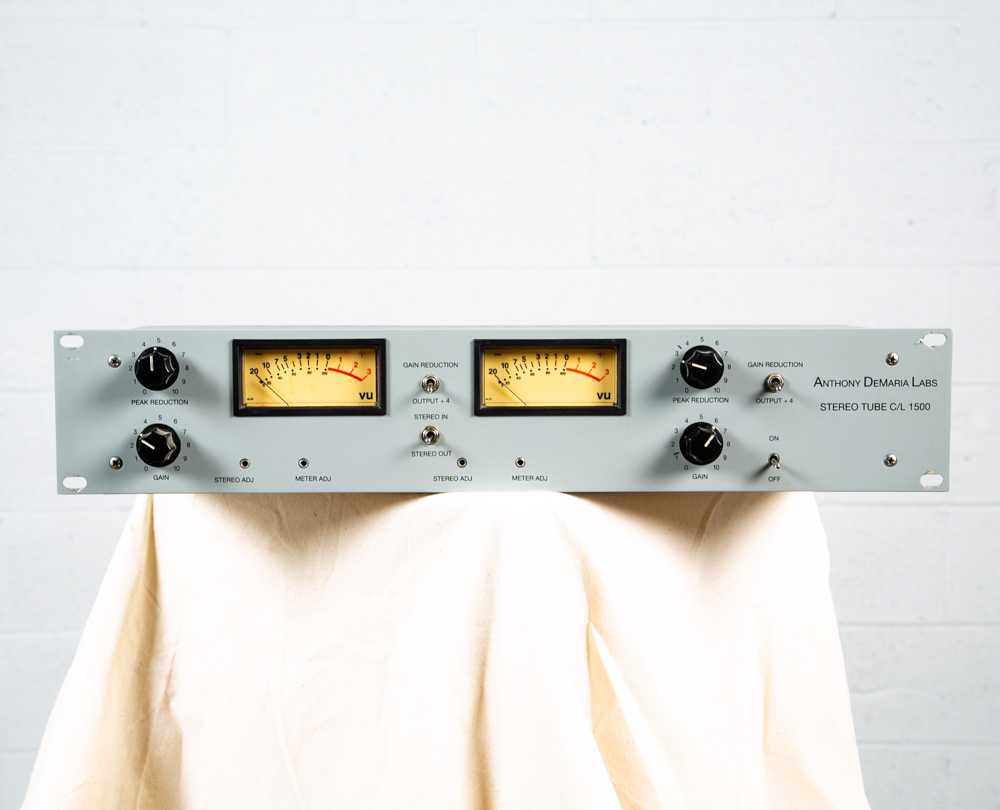 Anthony DeMaria Labs ADL 1500 Stereo Tube Compressor Limiter Serviced #592 120V