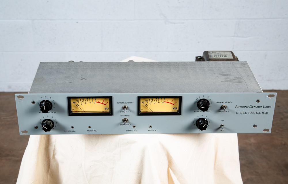 Anthony DeMaria Labs ADL 1500 Stereo Tube Compressor Limiter Serviced #592 120V - Image 2