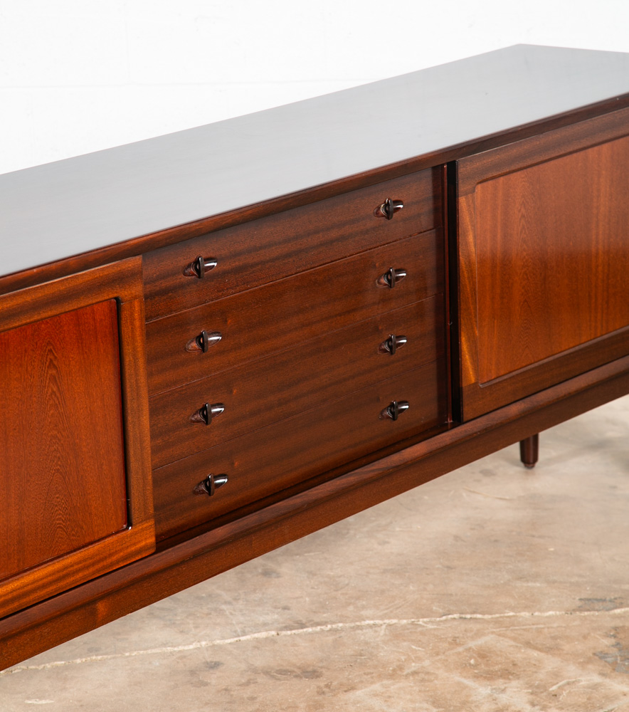 Mid Century Danish Modern Credenza Sideboard Mahogany H.W. Klein Bramin Denmark - Image 12