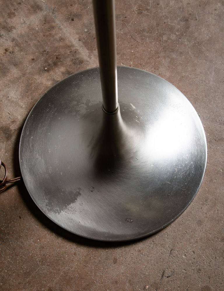Mid Century Modern Floor Lamp Laurel Orb Round Lighting MCM Brass Silver Vintage - Image 10