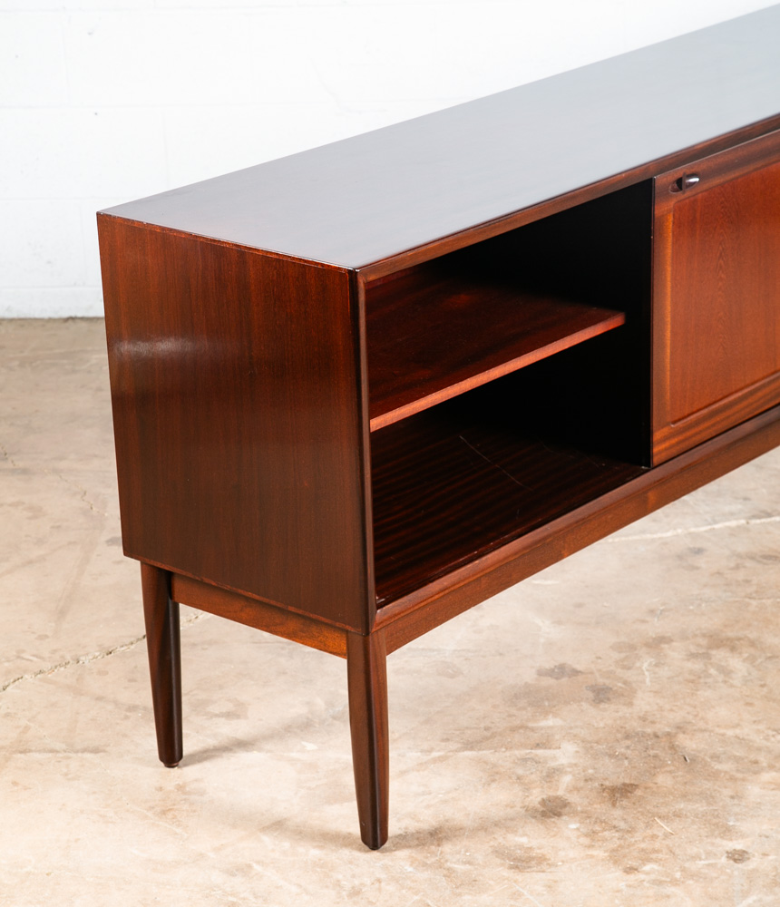 Mid Century Danish Modern Credenza Sideboard Mahogany H.W. Klein Bramin Denmark - Image 7