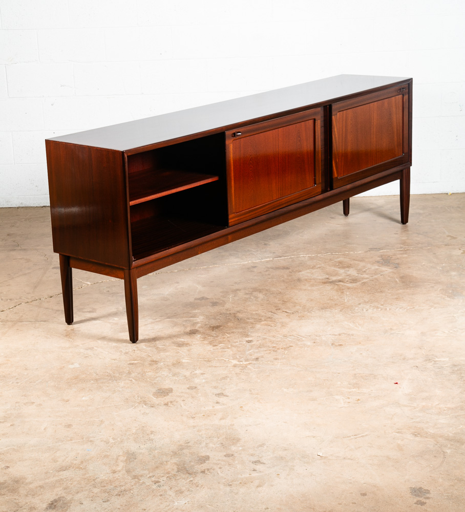Mid Century Danish Modern Credenza Sideboard Mahogany H.W. Klein Bramin Denmark - Image 6