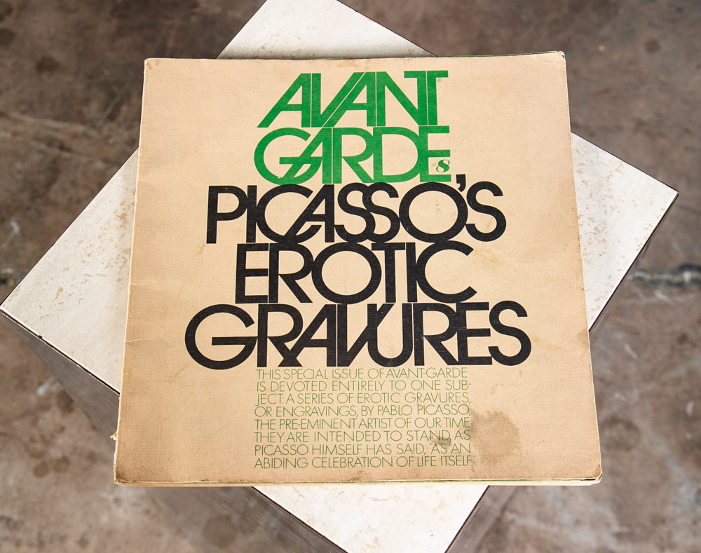Pablo Picasso Erotic Gravures Avant Garde Vintage Nude Paperback illustrated - Image 2