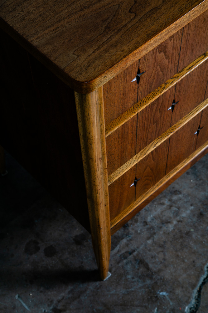Mid Century Modern Dresser Credenza Broyhill Saga 6 Drawer Star Brazilia Danish - Image 10