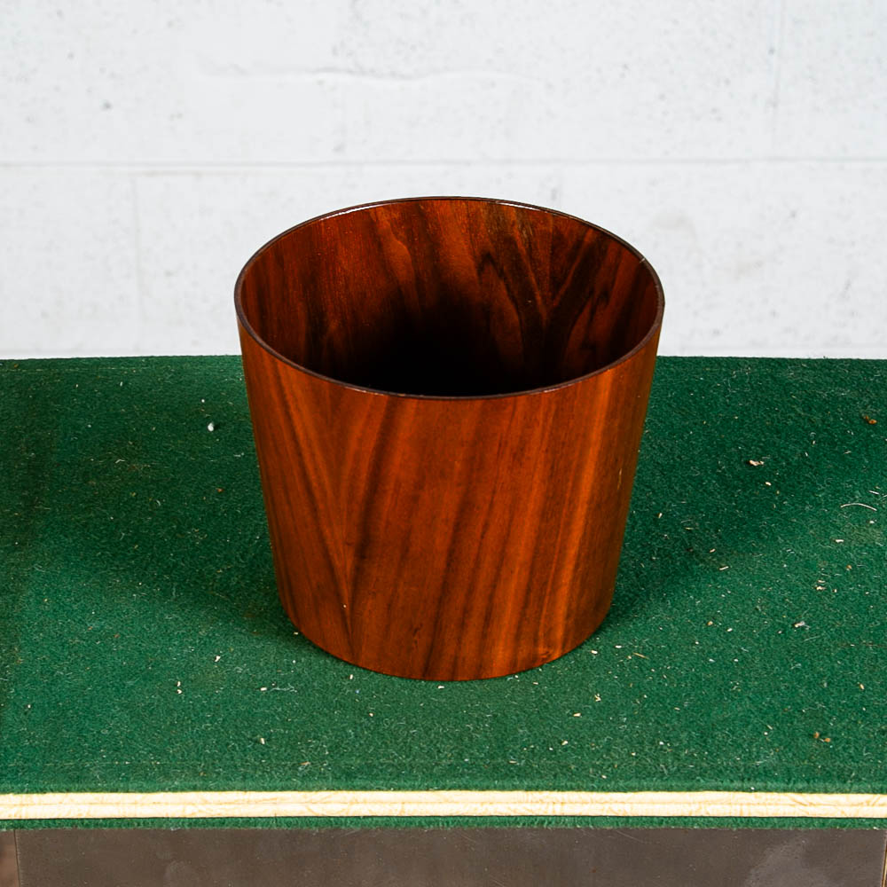 Mid Century Modern Swedish Designed Nut Bowl Teak Wood Rounded Sweden Vintage Mcm