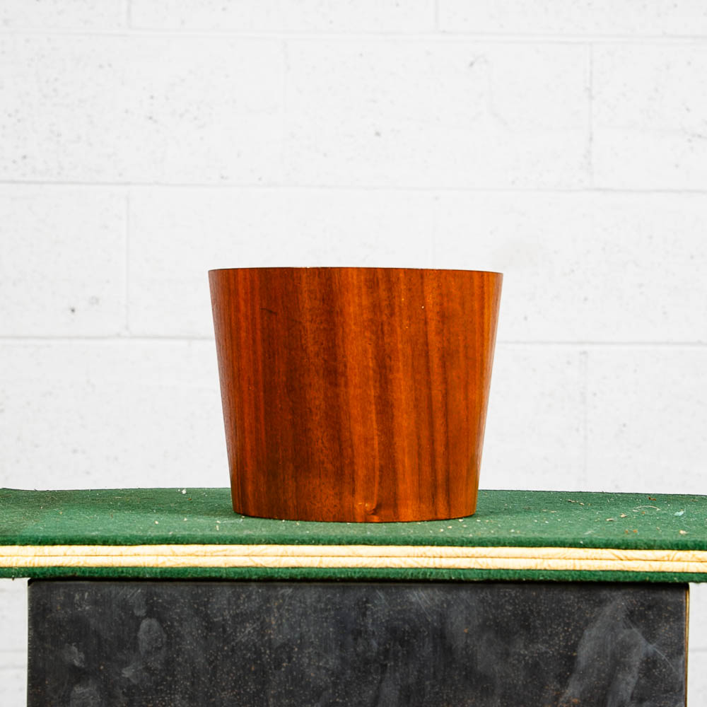 Mid Century Modern Swedish Designed Nut Bowl Teak Wood Rounded Sweden Vintage Mcm - Image 2