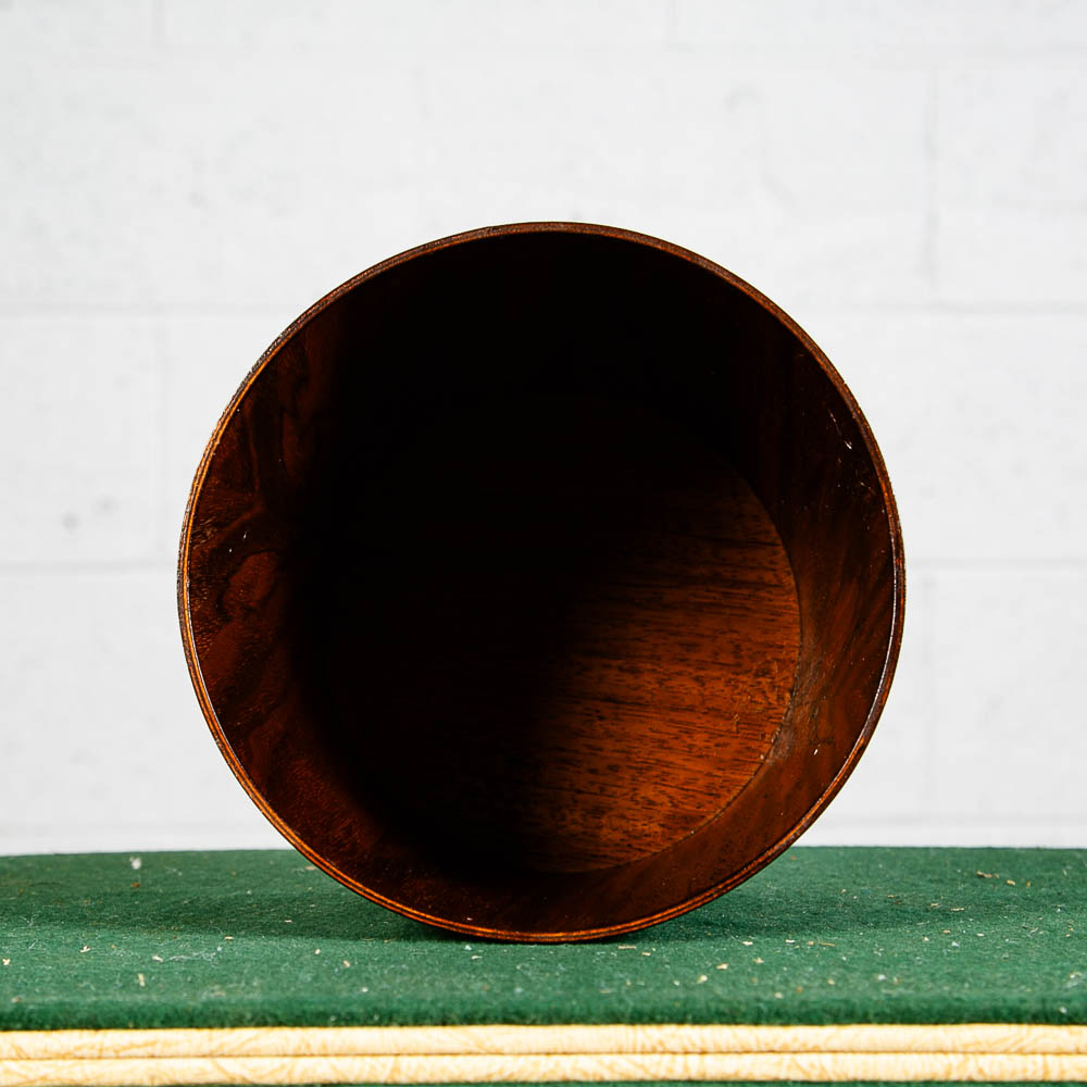 Mid Century Modern Swedish Designed Nut Bowl Teak Wood Rounded Sweden Vintage Mcm - Image 6