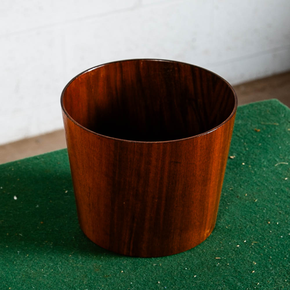 Mid Century Modern Swedish Designed Nut Bowl Teak Wood Rounded Sweden Vintage Mcm - Image 3