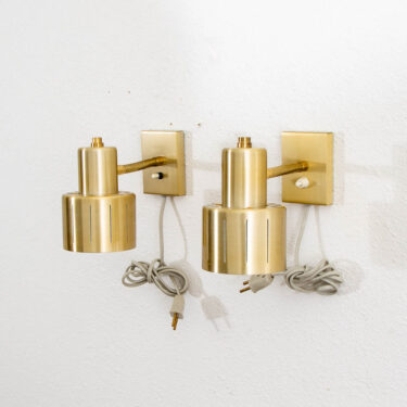 Mid Century Modern Danish Jo Hammerborg Lamp Wall Mounted Sconces Light Fixtures