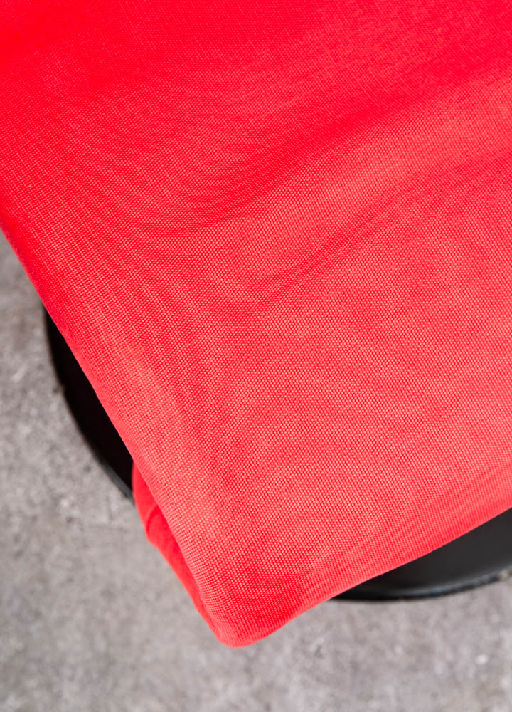 Mid Century Modern Dining Chairs 4 Red Vernon Panton 1-2-3 System Fritz Hansen - Image 8