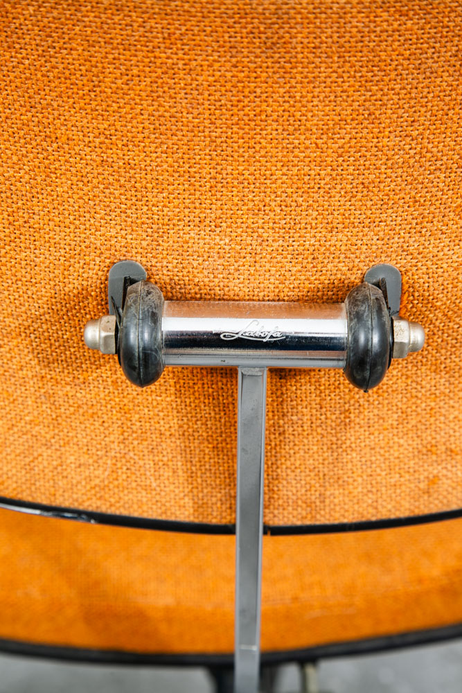 Mid Century Modern Office Chair Task Swivel Work Orange Rasmussen Labofa Work - Image 6