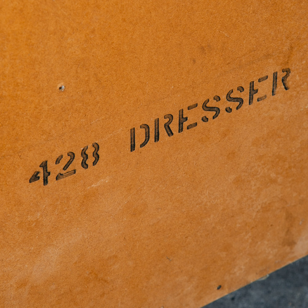 Mid Century Modern Dresser Credenza 9 Drawer Vintage Walnut Danish Drexel Lane - Image 11
