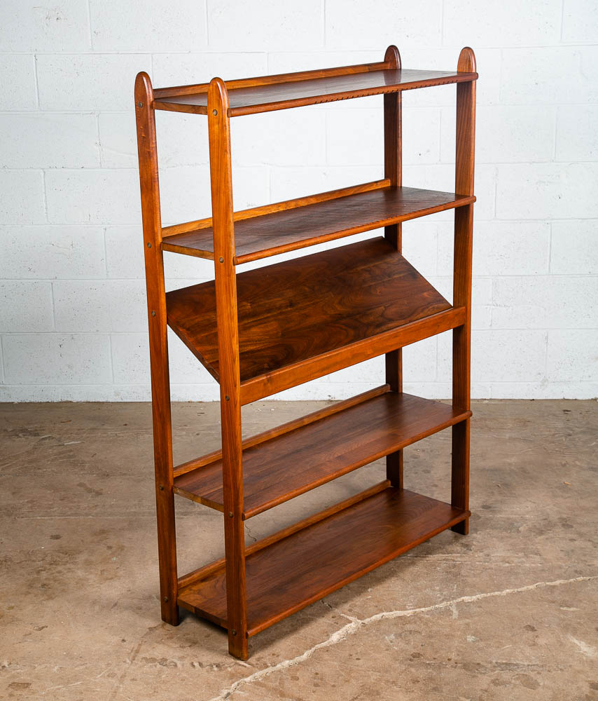 Mid Century Modern Bookshelf Book Shelf Shelving Adjustable Magazine ...