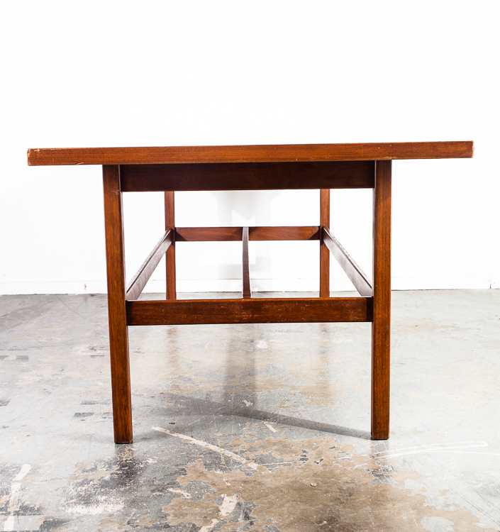 Mid Century Modern Conference Table Jens Sacramento Mid Century Modern Conference Table Jens Risom Knoll Solid Walnut Wood Very Large 8 Feet Office Meeting Dining Long Danish Vintage
