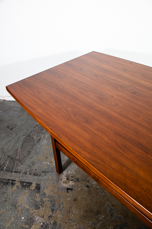 Mid Century Modern Conference Table Jens Risom Knoll Solid Walnut Mid Century Modern Conference Table Jens Risom Knoll Solid Walnut Wood Very Large 8 Feet Office Meeting Dining Long Danish Vintage