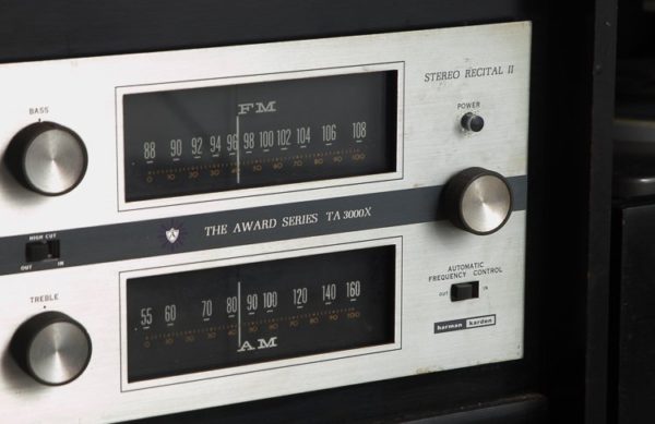 Mid Century Modern Stereo Console Record Player Harman Kardon Electro Voice SP12B Mcm Hifi Tube Amplifier Barzilay Restored Custom Garrard - Image 5