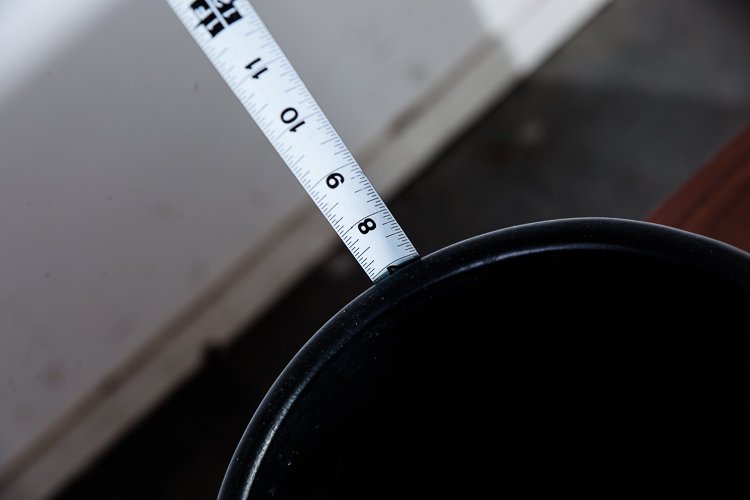 Mid Century Modern Planter Pot Gainey Ceramics C-8 Black Matte Round Pottery Studio Dark California Cylindrical C8 Cressey Maxwell Vintage