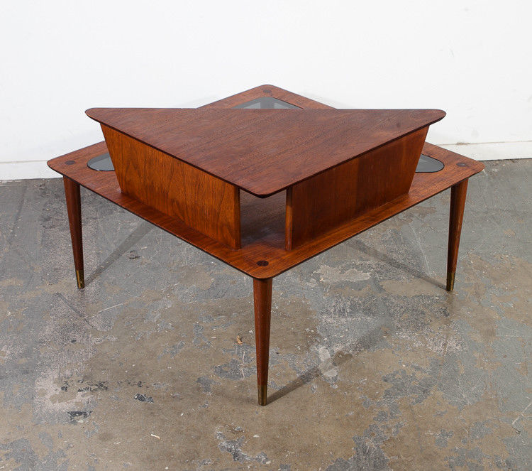 Mid Century Modern Corner Table End Side Sacramento Mid Century Modern Corner Table
