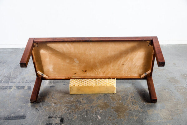 Mid Century Modern Coffee Table Solid Walnut Square Cube Baughman Coggin Parsons