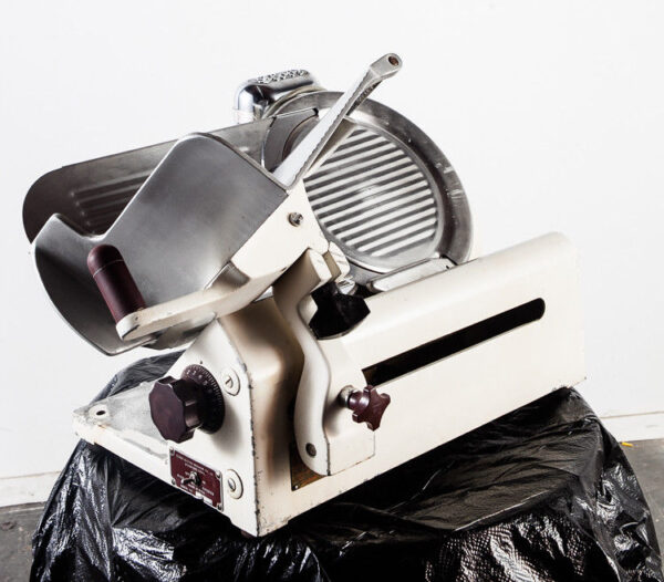 Globe Commercial Meat Slicer Gravity Feed Model 300 Working Repaired Heavy Duty