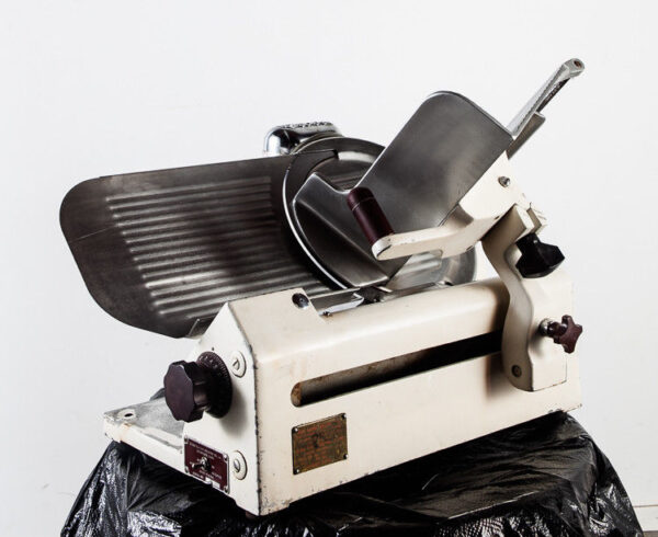 Globe Commercial Meat Slicer Gravity Feed Model 300 Working Repaired Heavy Duty