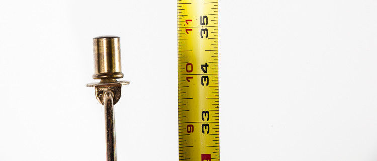 Mid Century Modern Table Lamp Walnut Brass Light Vintage Danish