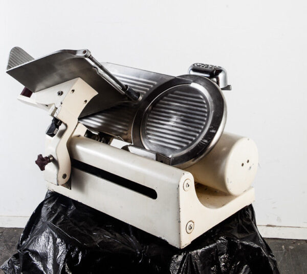 Globe Commercial Meat Slicer Gravity Feed Model 300 Working Repaired Heavy Duty
