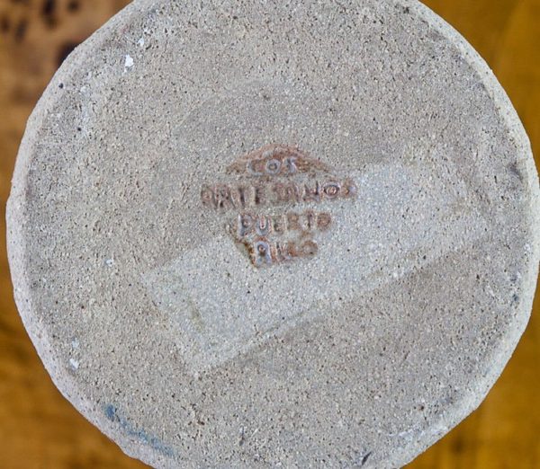 Mid century modern ceramic vase los artesanos puerto rico studio art pottery mcm - Image 5