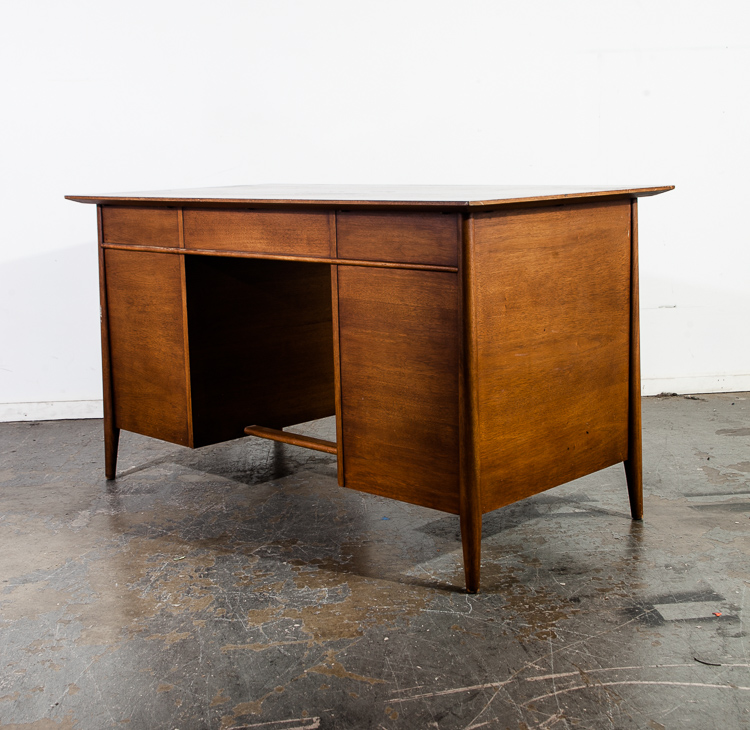 Mid Century Modern Desk Office Henredon Sacramento Mid Century Modern Desk Office Henredon Walnut Large Vintage Executive Mcm Lane