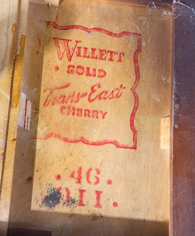 Mid Century Modern Nightstands End Tables Side Solid Cherry Wood Willett Vintage - Image 11