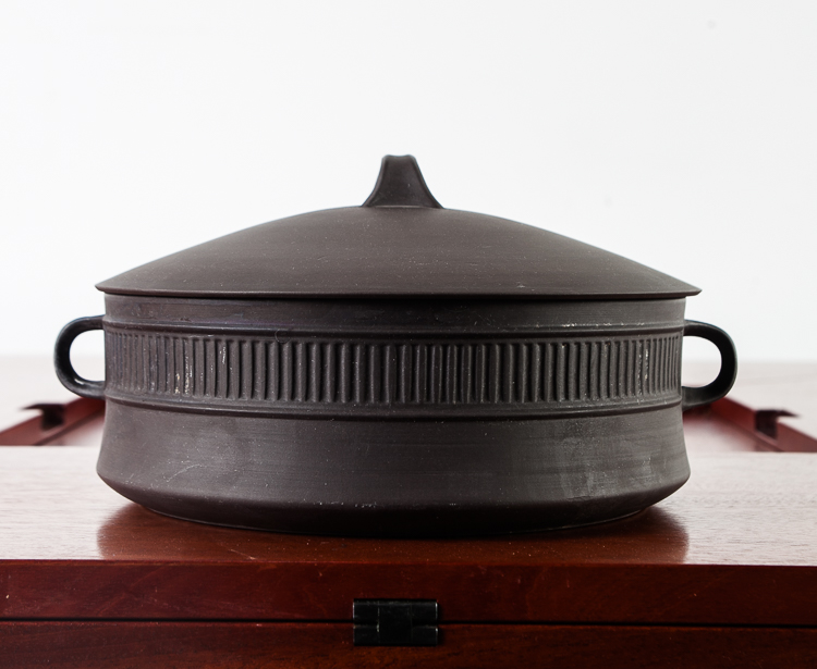 Mid Century Danish Modern DANSK Cookware Round Pot Flamestone JHQ QUISTGAARD Mcm